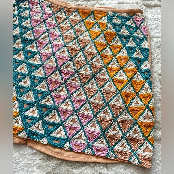 Walter Baker Carrie Skirt in Vera Cruz Beading